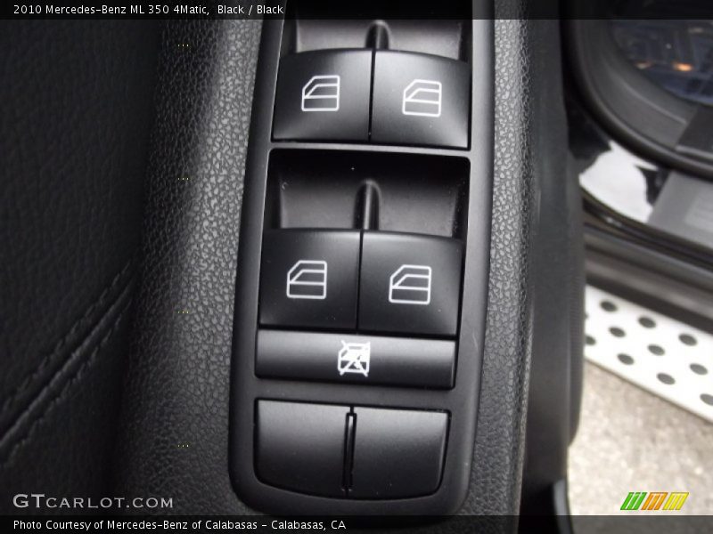 Black / Black 2010 Mercedes-Benz ML 350 4Matic