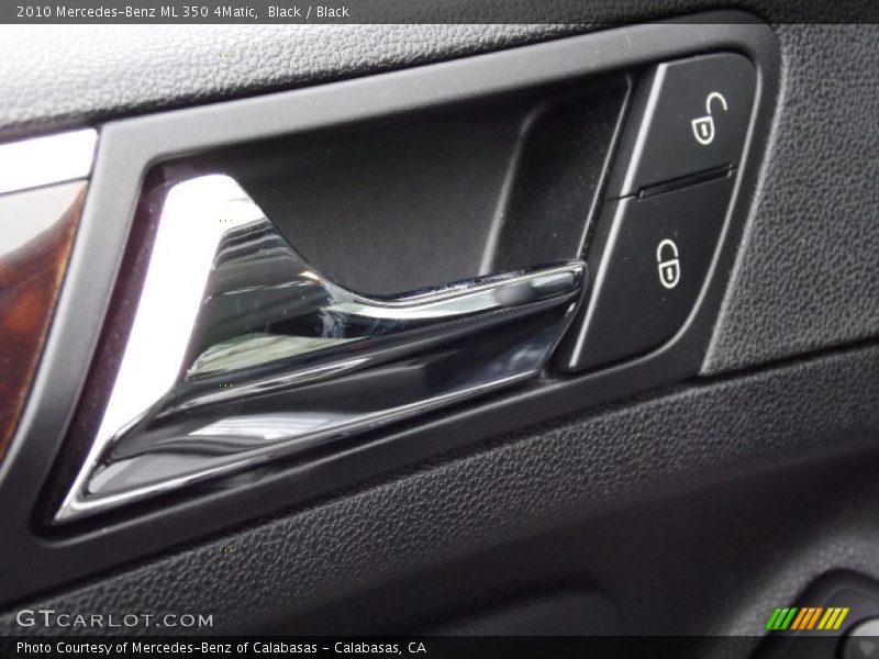 Black / Black 2010 Mercedes-Benz ML 350 4Matic