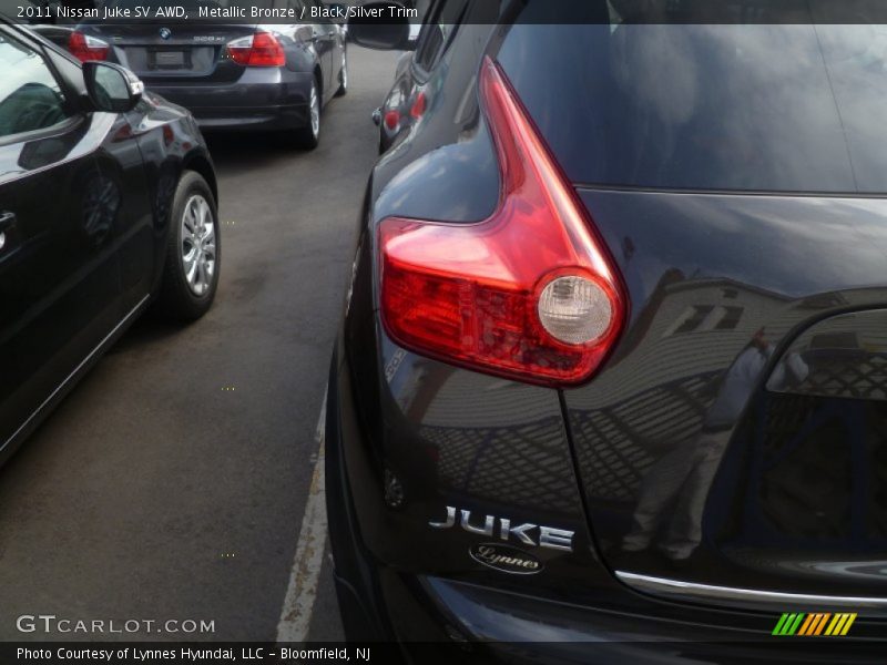 Metallic Bronze / Black/Silver Trim 2011 Nissan Juke SV AWD