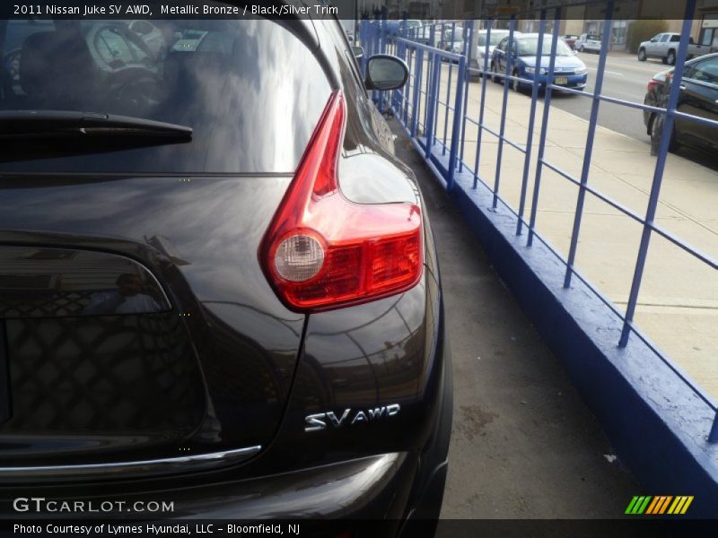 Metallic Bronze / Black/Silver Trim 2011 Nissan Juke SV AWD