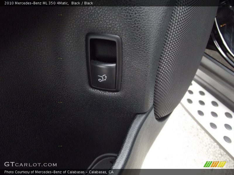Black / Black 2010 Mercedes-Benz ML 350 4Matic