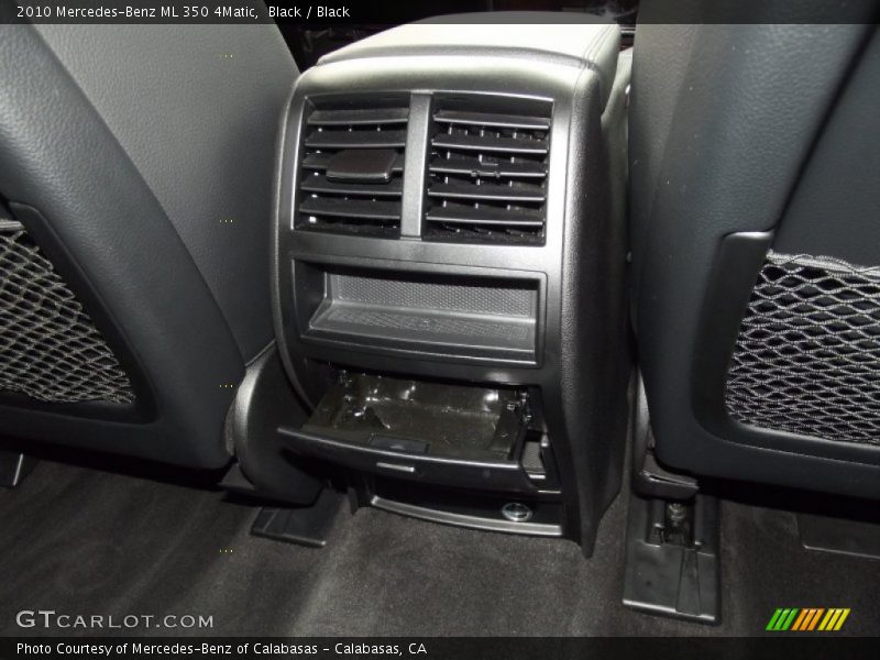 Black / Black 2010 Mercedes-Benz ML 350 4Matic