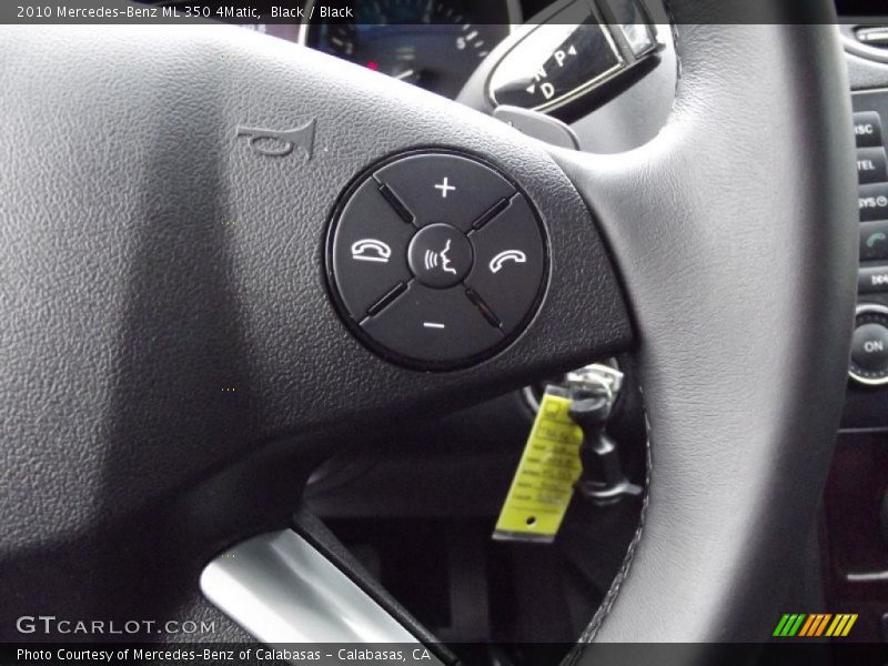 Black / Black 2010 Mercedes-Benz ML 350 4Matic