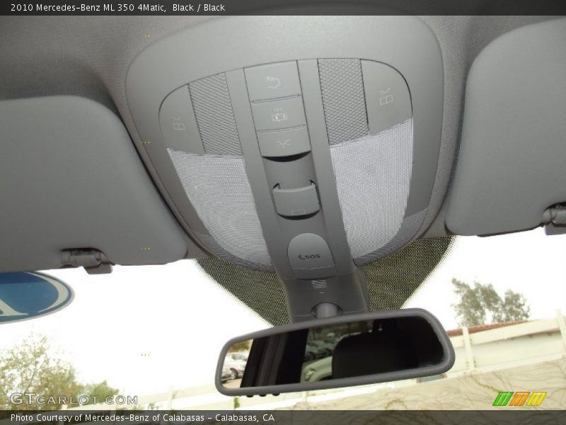 Black / Black 2010 Mercedes-Benz ML 350 4Matic