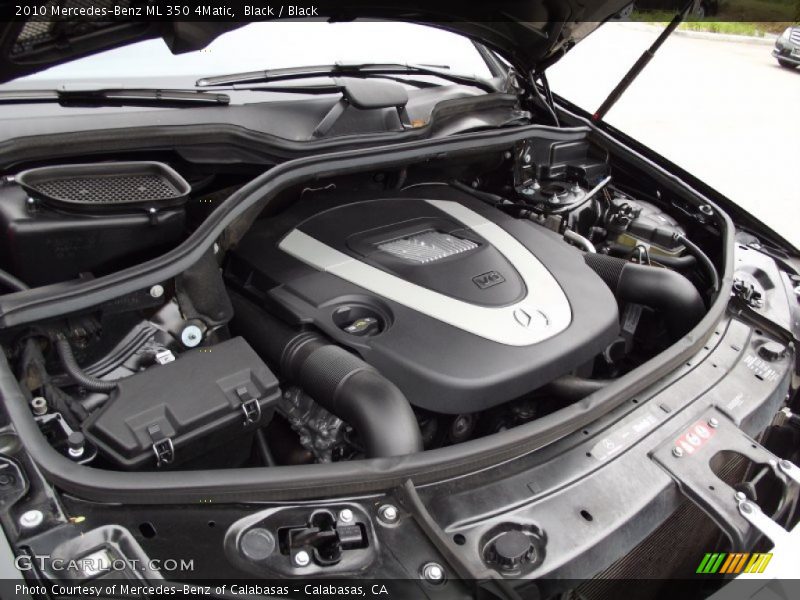 Black / Black 2010 Mercedes-Benz ML 350 4Matic