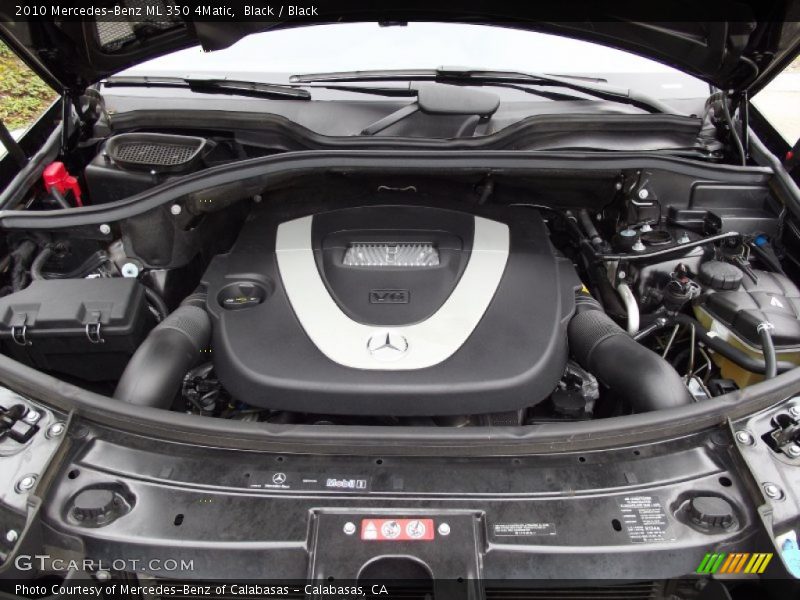 Black / Black 2010 Mercedes-Benz ML 350 4Matic