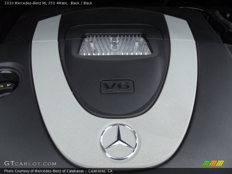 Black / Black 2010 Mercedes-Benz ML 350 4Matic