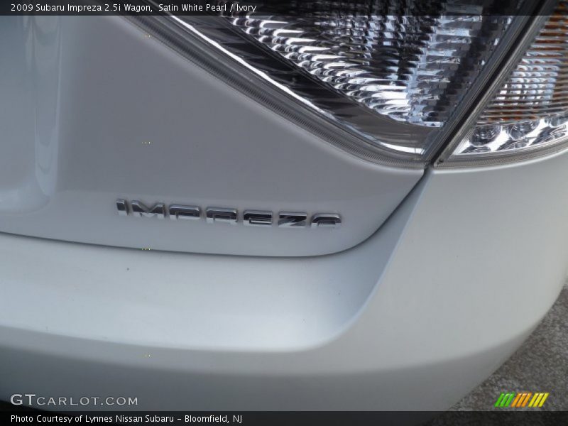 Satin White Pearl / Ivory 2009 Subaru Impreza 2.5i Wagon