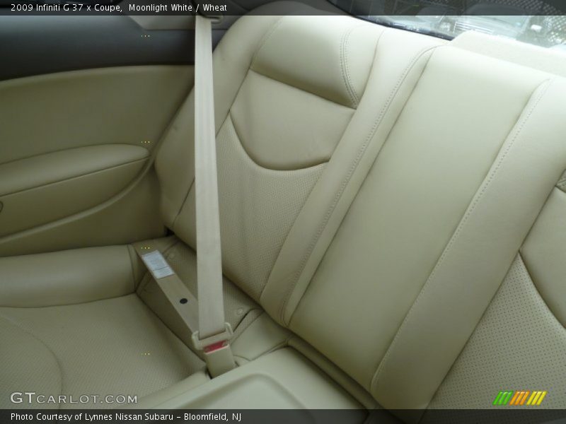 Moonlight White / Wheat 2009 Infiniti G 37 x Coupe