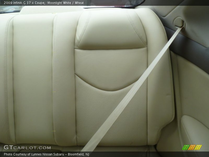 Moonlight White / Wheat 2009 Infiniti G 37 x Coupe
