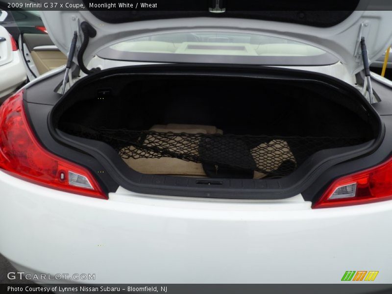 Moonlight White / Wheat 2009 Infiniti G 37 x Coupe