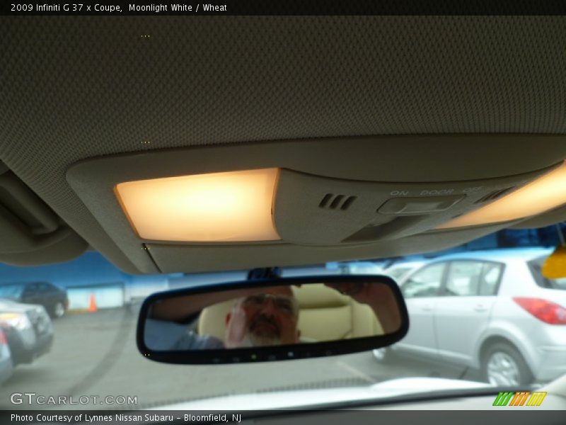 Moonlight White / Wheat 2009 Infiniti G 37 x Coupe