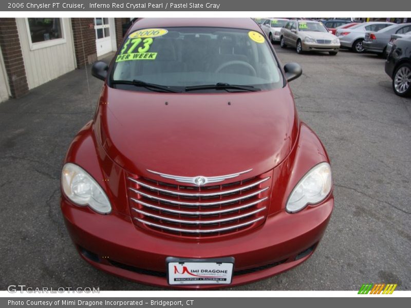 Inferno Red Crystal Pearl / Pastel Slate Gray 2006 Chrysler PT Cruiser