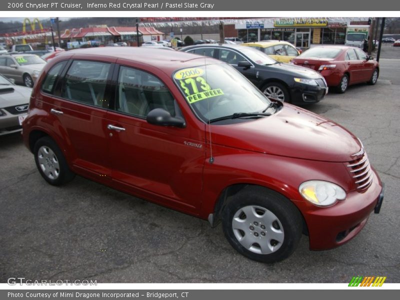 Inferno Red Crystal Pearl / Pastel Slate Gray 2006 Chrysler PT Cruiser
