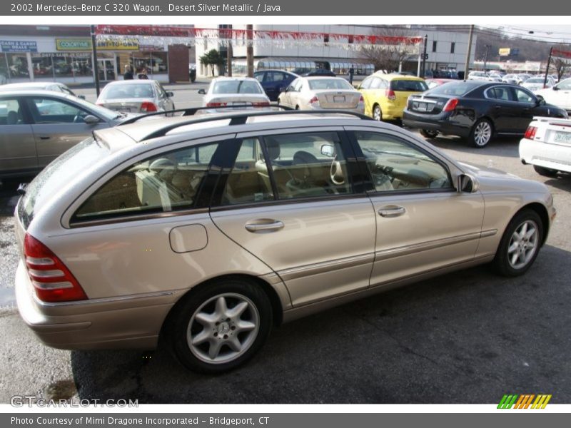 Desert Silver Metallic / Java 2002 Mercedes-Benz C 320 Wagon