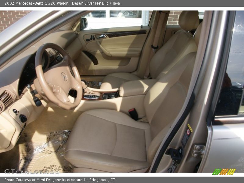 Desert Silver Metallic / Java 2002 Mercedes-Benz C 320 Wagon