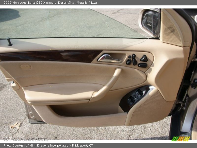 Desert Silver Metallic / Java 2002 Mercedes-Benz C 320 Wagon