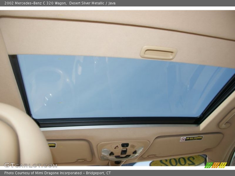 Desert Silver Metallic / Java 2002 Mercedes-Benz C 320 Wagon