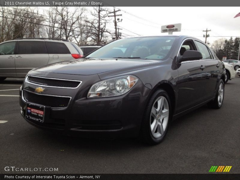 Taupe Gray Metallic / Ebony 2011 Chevrolet Malibu LS