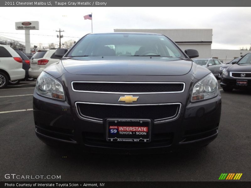 Taupe Gray Metallic / Ebony 2011 Chevrolet Malibu LS