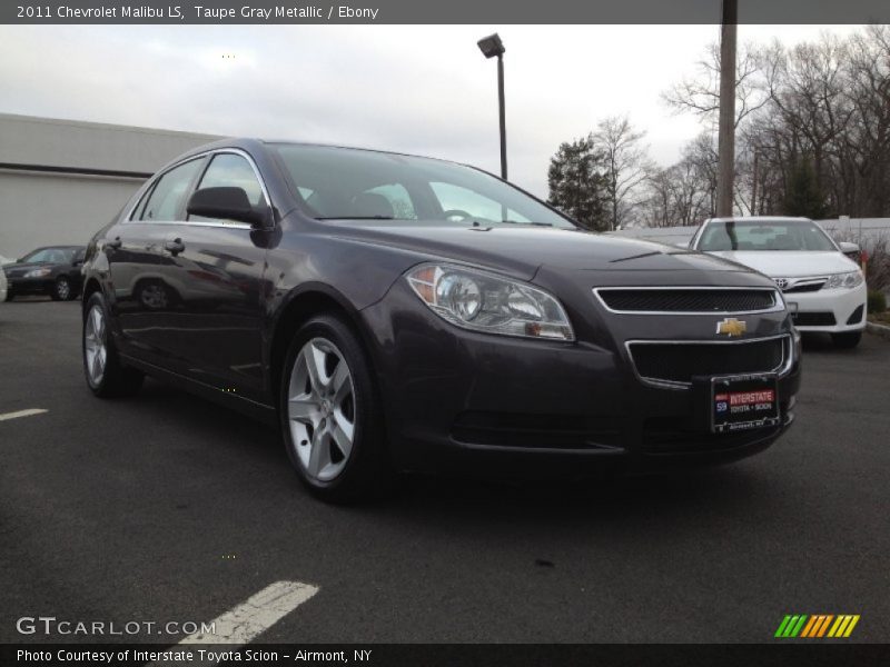 Taupe Gray Metallic / Ebony 2011 Chevrolet Malibu LS