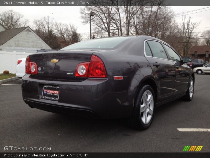 Taupe Gray Metallic / Ebony 2011 Chevrolet Malibu LS