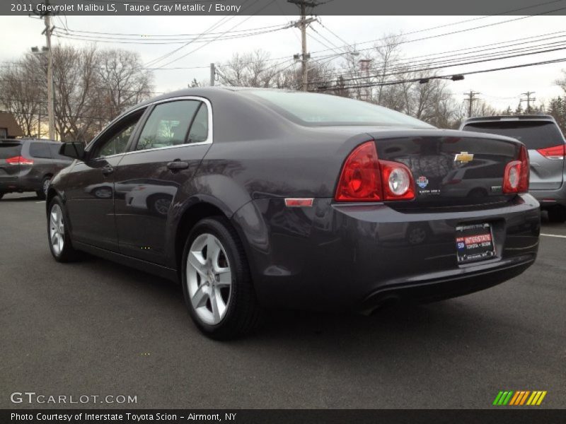Taupe Gray Metallic / Ebony 2011 Chevrolet Malibu LS