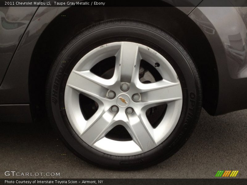 Taupe Gray Metallic / Ebony 2011 Chevrolet Malibu LS