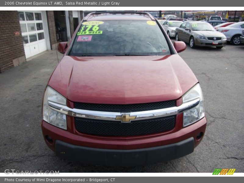 Salsa Red Metallic / Light Gray 2006 Chevrolet Equinox LT AWD