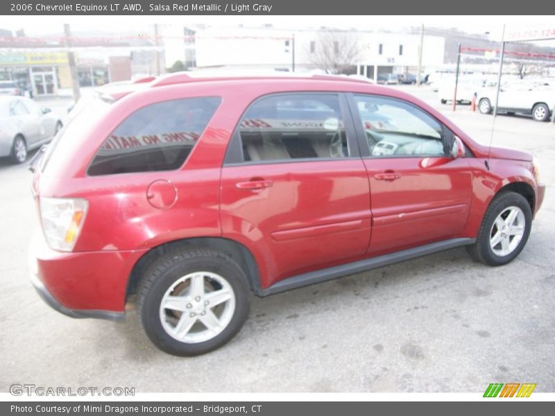 Salsa Red Metallic / Light Gray 2006 Chevrolet Equinox LT AWD