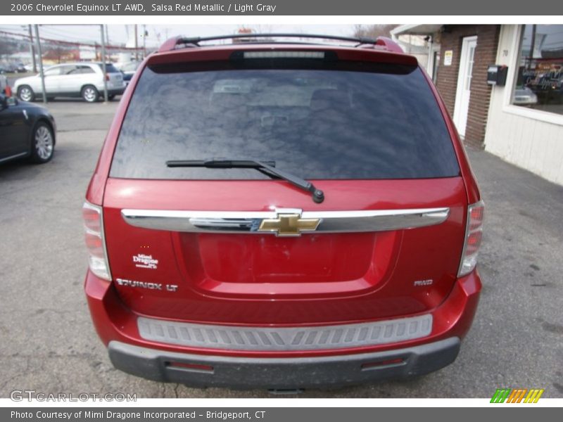 Salsa Red Metallic / Light Gray 2006 Chevrolet Equinox LT AWD