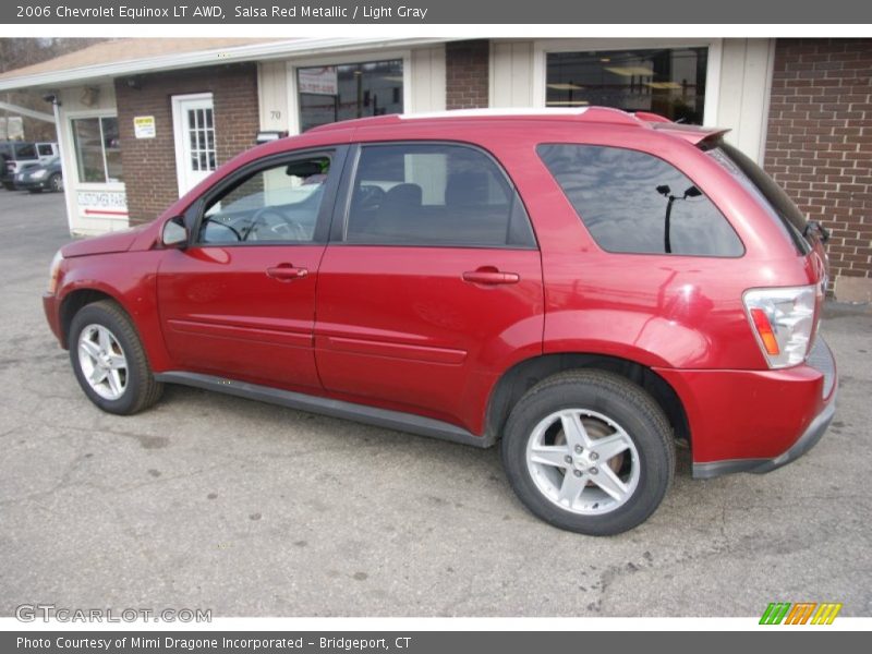 Salsa Red Metallic / Light Gray 2006 Chevrolet Equinox LT AWD