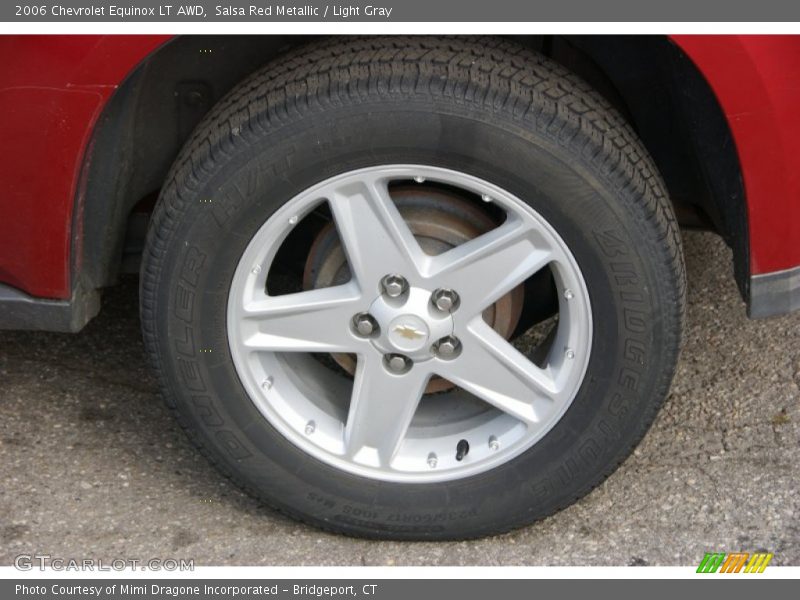 Salsa Red Metallic / Light Gray 2006 Chevrolet Equinox LT AWD