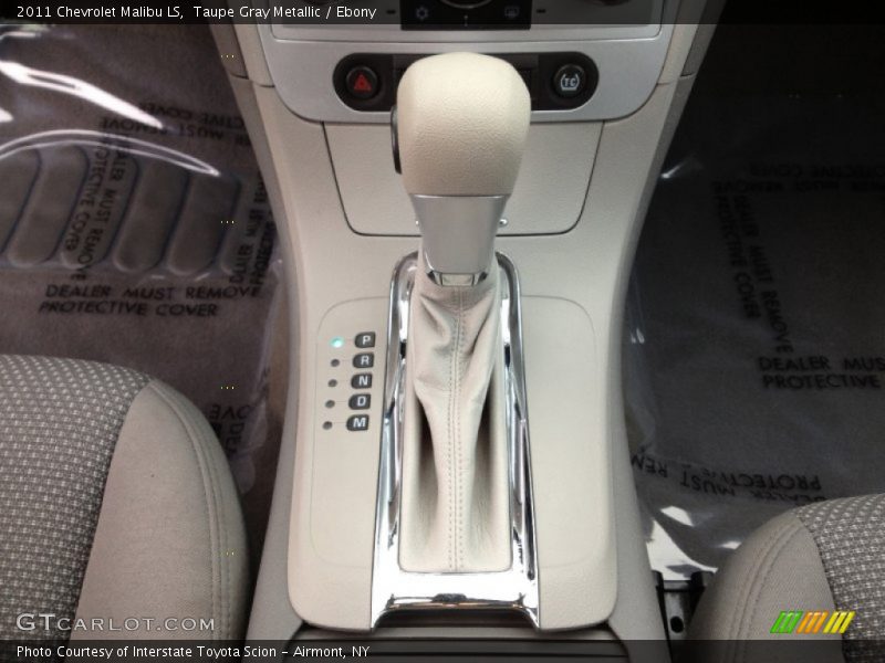 Taupe Gray Metallic / Ebony 2011 Chevrolet Malibu LS