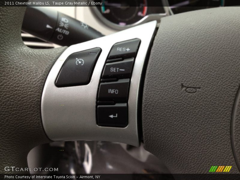 Taupe Gray Metallic / Ebony 2011 Chevrolet Malibu LS