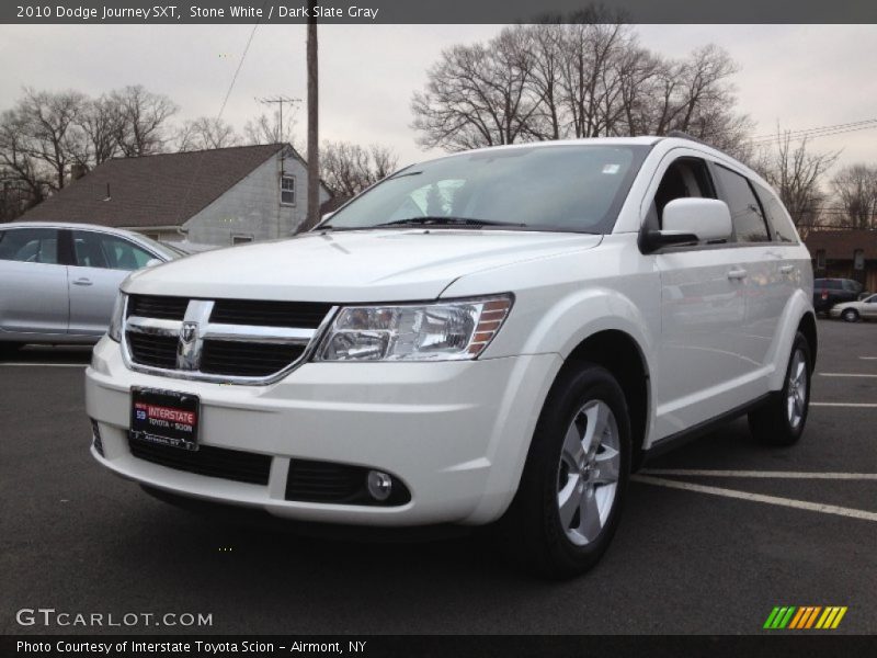 Stone White / Dark Slate Gray 2010 Dodge Journey SXT
