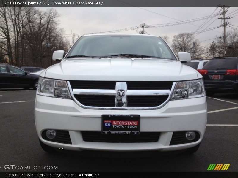 Stone White / Dark Slate Gray 2010 Dodge Journey SXT