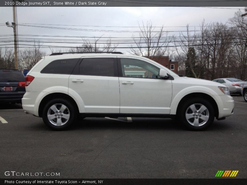 Stone White / Dark Slate Gray 2010 Dodge Journey SXT