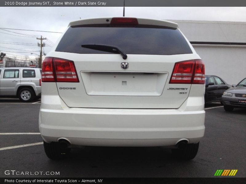 Stone White / Dark Slate Gray 2010 Dodge Journey SXT