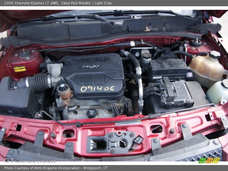 Salsa Red Metallic / Light Gray 2006 Chevrolet Equinox LT AWD