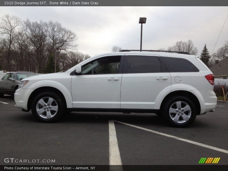 Stone White / Dark Slate Gray 2010 Dodge Journey SXT