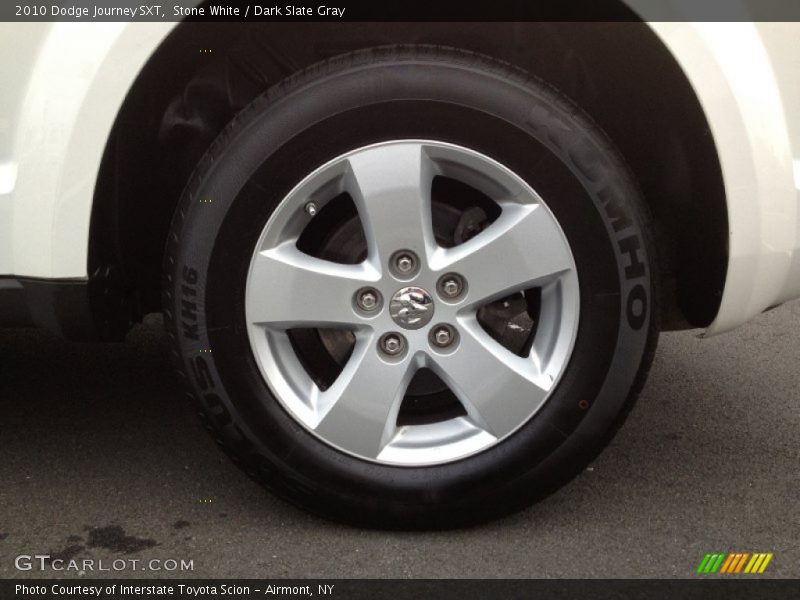 Stone White / Dark Slate Gray 2010 Dodge Journey SXT