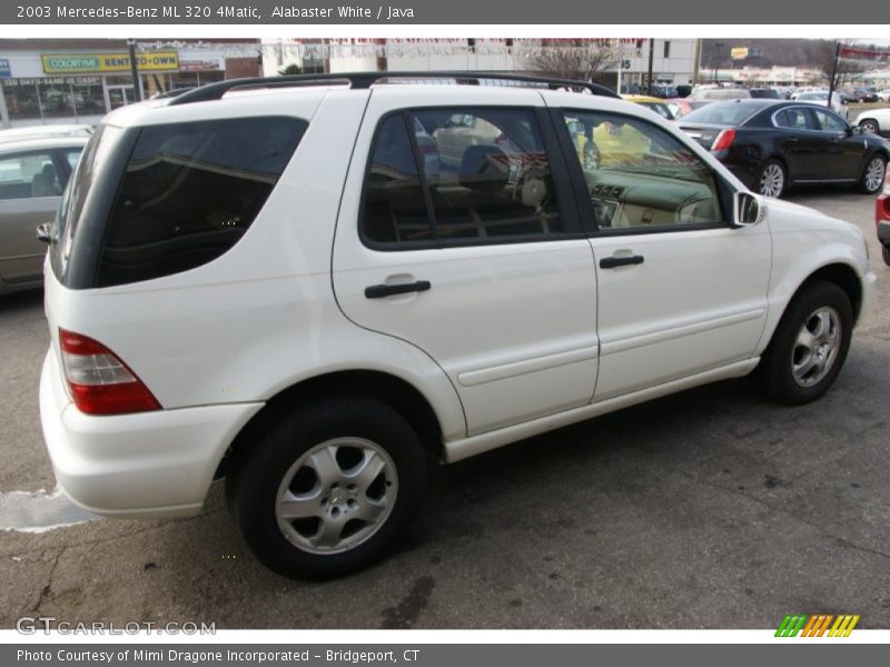 Alabaster White / Java 2003 Mercedes-Benz ML 320 4Matic