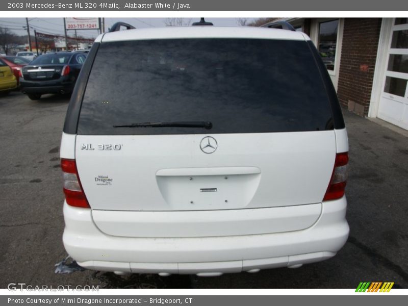 Alabaster White / Java 2003 Mercedes-Benz ML 320 4Matic