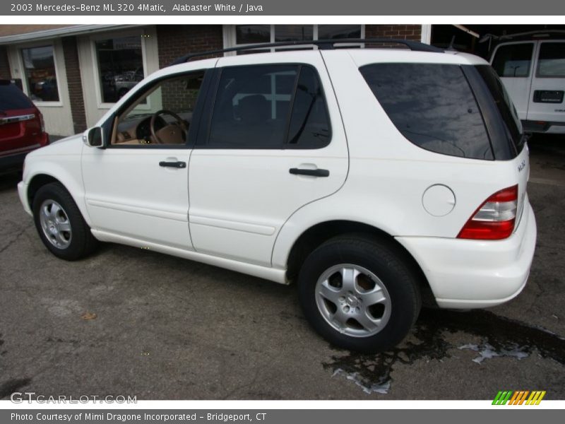 Alabaster White / Java 2003 Mercedes-Benz ML 320 4Matic