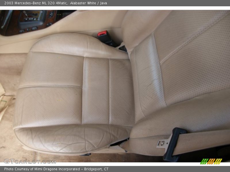 Alabaster White / Java 2003 Mercedes-Benz ML 320 4Matic