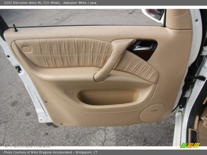 Alabaster White / Java 2003 Mercedes-Benz ML 320 4Matic
