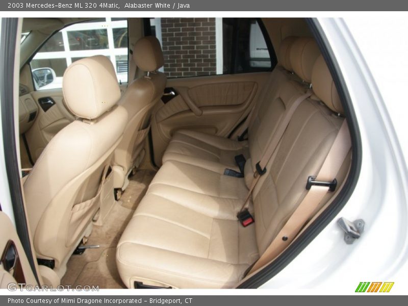 Alabaster White / Java 2003 Mercedes-Benz ML 320 4Matic