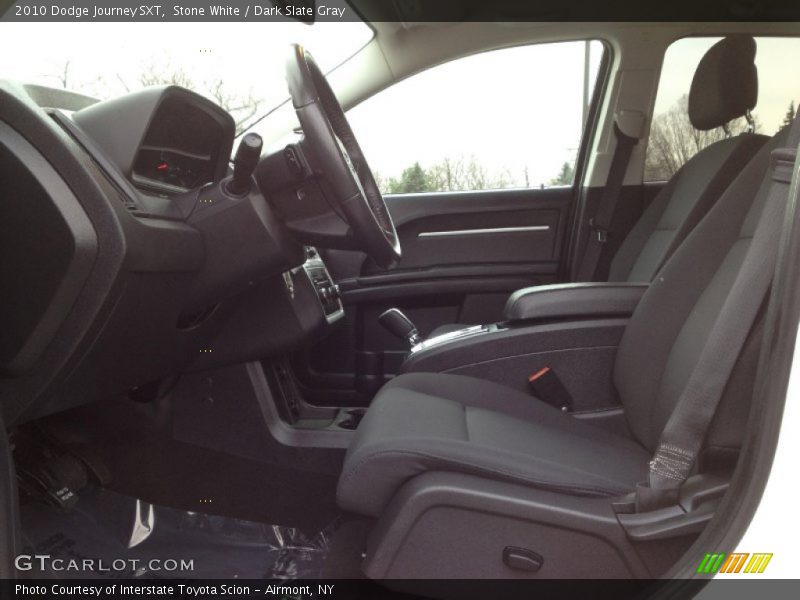 Stone White / Dark Slate Gray 2010 Dodge Journey SXT