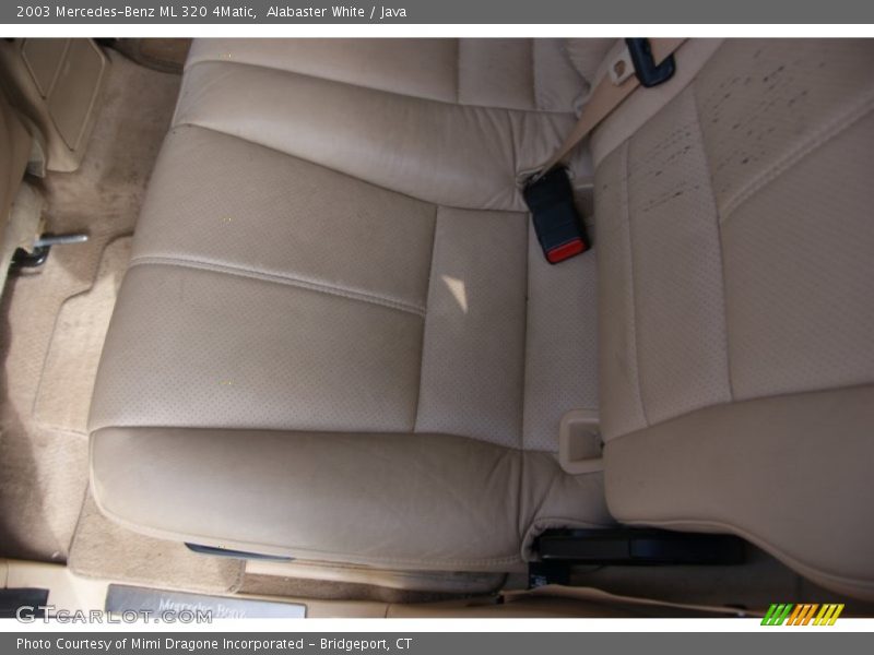 Alabaster White / Java 2003 Mercedes-Benz ML 320 4Matic